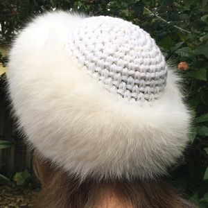 Fur and wool hat